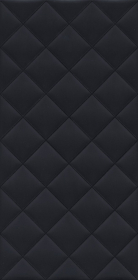 11136R Плитка Тропикаль чёрный структура обрезной 30x60